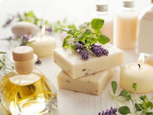 Savon aux extraits naturelles de lavande.